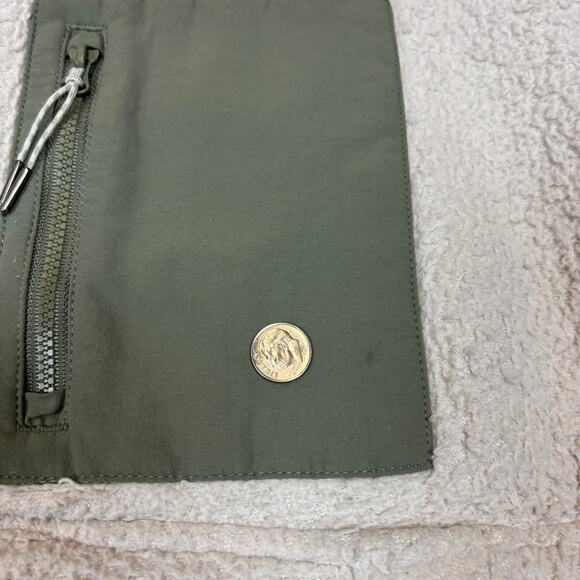 Vuori Cozy Sherpa Popover Fleece 1/4 Snap Pullover Jacket Women's Small - Picture 9 of 11